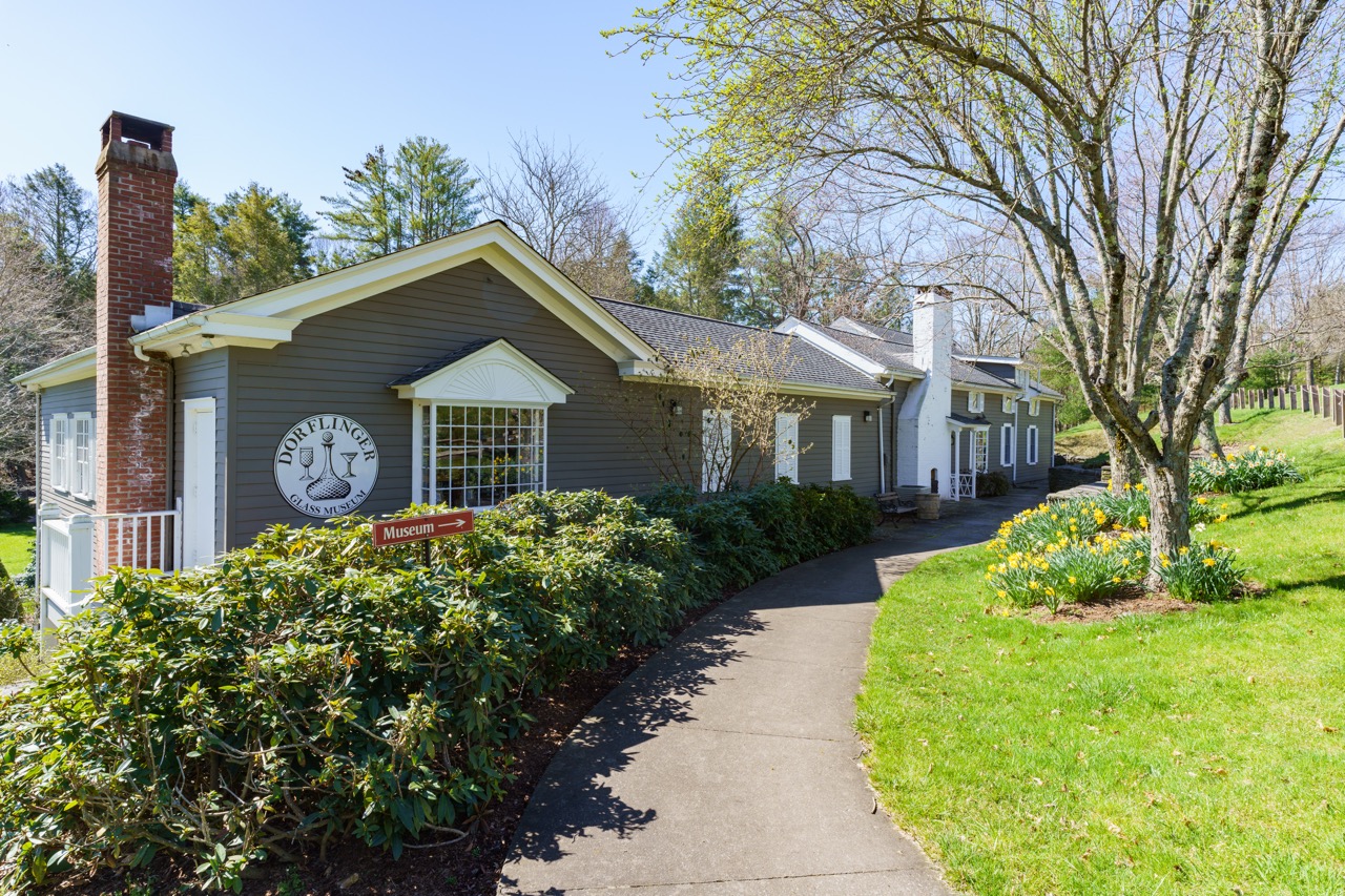 The Dorflinger Glass Museum in White Mills today