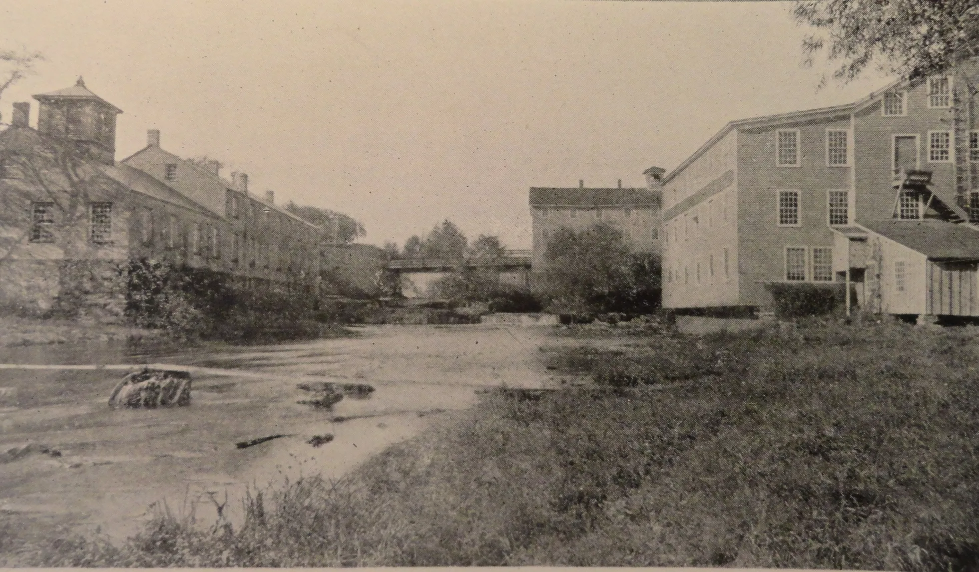 Historic Seely's Mill on the Lackawaxen River in Texas Township